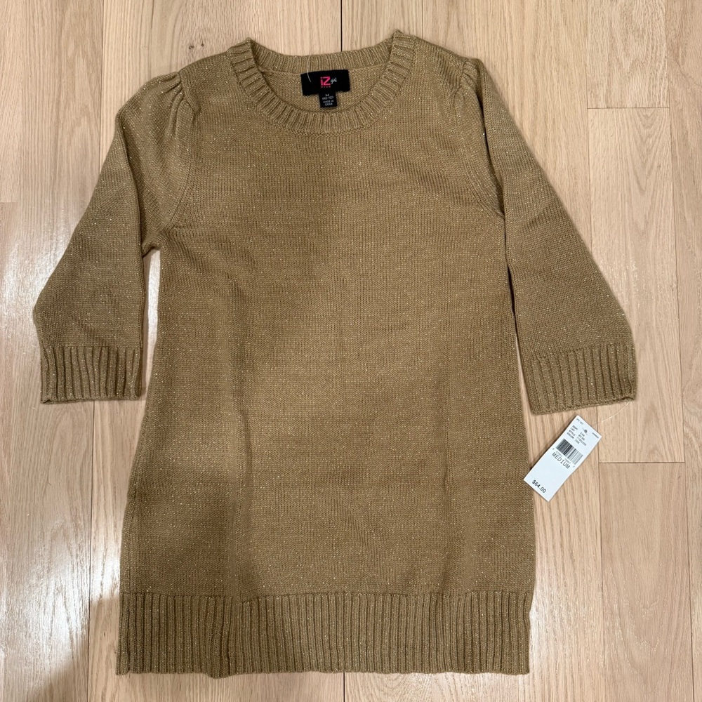 Women's Gold Sweater